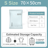 Vacuum Storage Bag Compression Sealed