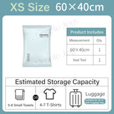 Vacuum Storage Bag Compression Sealed