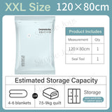 Vacuum Storage Bag Compression Sealed