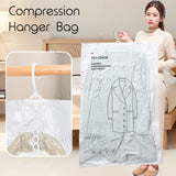 Hanger Ziplock Compression Bag For Jackets And Winter Clothings Space-Saving Dust-Proof Storage
