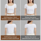 Strapless Bra Wireless Seamless Anti-Slip Tube Bra