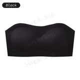 Strapless Bra Wireless Seamless Anti-Slip Tube Bra
