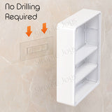 Blind Box Figurine Display Box Case Organizer Wall Mounted Shelf No Drilling Required