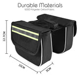 Bicycle Frame Front Bag Pouch With Reflective Strip