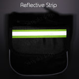 Bicycle Frame Front Bag Pouch With Reflective Strip