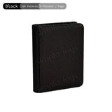 TCG Card Binder Album Holder With Zipper 4 or 9 Pocket Game Pokemon Collection