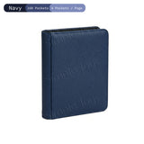 TCG Card Binder Album Holder With Zipper 4 or 9 Pocket Game Pokemon Collection