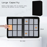 TCG Card Binder Album Holder With Zipper 9 Pocket Game Pokemon Collection