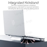 MacBook Air Pro Case 13 / 14 / 15 / 16 inch With Foldable Kickstand
