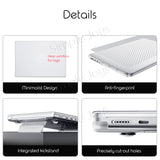 MacBook Air Pro Case 13 / 14 / 15 / 16 inch With Foldable Kickstand