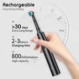 Precision Electric Toothbrush Ultra-Sonic Deep Clean Rechargeable With 5 Modes