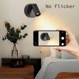 Magnetic LED Wall Light Reading Light with Touch & Remote Control – 360° Adjustable, 3 Color Modes