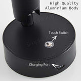Magnetic LED Wall Light Reading Light with Touch & Remote Control – 360° Adjustable, 3 Color Modes