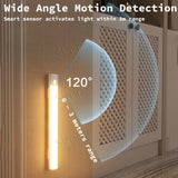 Ultra-thin Motion Sensor 3-Color LED Light Stick Night Lamp