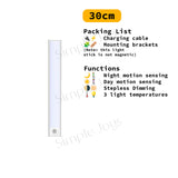 Ultra-thin Motion Sensor 3-Color LED Light Stick Night Lamp