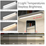 Motion Sensor LED Light Night Lamp USB Rechargeable Built-in Magnet for Closet/Cabinet/Stairs/Wardrobe/Kitchen/Bed