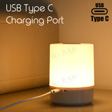 Canister Night Light As Bedside Lamp Very Long Lasting