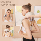 Cordless Shiatsu Neck Shoulder Massager Back And Leg Deep Tissue Massage