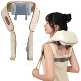 Cordless Shiatsu Neck Shoulder Massager Back And Leg Deep Tissue Massage