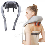 Cordless Shiatsu Neck Shoulder Massager Back And Leg Deep Tissue Massage