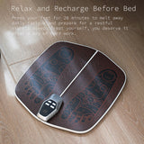 EMS Foot Massager Mat Pad 👣 32 Levels Rechargeable Foldable Remote Control Electric Acupoint Leg Sculpting