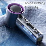 100 Speed Handheld Portable Fan Mini Size With Powerful Wind