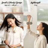 Bladeless Mini Portable Neck Fan With Swivel Adjustment