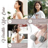 Bladeless Mini Portable Neck Fan With Swivel Adjustment