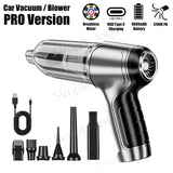 12000Pa Cordless Handheld Car Vacuum Cleaner And Blower Compact