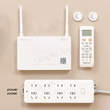 (5 Sets Bundle) Remote Controller Magnetic Wall Mount Holder Home Organizer Hook