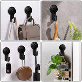 (3 pcs Bundle) Suction Cup Hooks For Heavy Duty High Load Bearing No Drill No Nail Hook