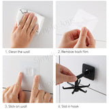 (5pcs Bundle) Rotating Hook 6 Claw In 1 Multi-purpose Hanging For Kitchen Bathroom