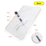 Adhesive Wall Mounting Screw Hook Tape Drill Free Picture Hanger