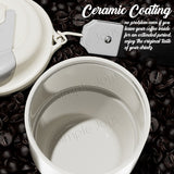 Travel Insulated Ceramic Coating Thermal Mug Tumbler