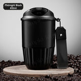 Travel Insulated Ceramic Coating Thermal Mug Tumbler