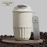 Travel Insulated Ceramic Coating Thermal Mug Tumbler