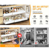 Expandable Pull Out Kitchen Cabinet Drawer Organizer