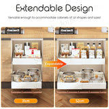 Expandable Pull Out Kitchen Cabinet Drawer Organizer