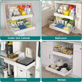 Expandable Pull Out Kitchen Cabinet Drawer Organizer