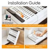 Expandable Pull Out Kitchen Cabinet Drawer Organizer