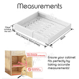 Expandable Pull Out Kitchen Cabinet Drawer Organizer