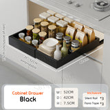 Expandable Pull Out Kitchen Cabinet Drawer Organizer