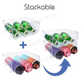 Stackable Water Bottle Holder Wine Rack Organizer Storage