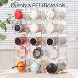 Stackable Water Bottle Holder Wine Rack Organizer Storage