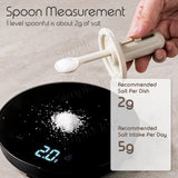 Condiment Container Glass Spice Seasoning Jars with Retractable Spoon
