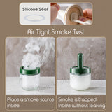 Condiment Container Glass Spice Seasoning Jars with Retractable Spoon