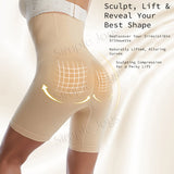 High Waist Shapewear Tummy Control Slimming Panty Seamless Butt Lift Safety Shorts