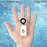 Ultra-Mini Capsule Handheld Fan 9.3m/s Powerful Wind Portable