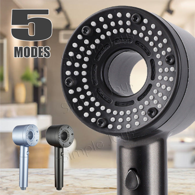 5 Spray Mode Showerhead Shower Head With Filter – Simple Joys