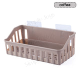 (3pcs Bundle) Bathroom Rack Shelf Shower Caddy Toilet Storage Punch-Free No Drilling Stick-on Design